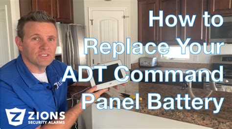 ADT panel box battery replacement